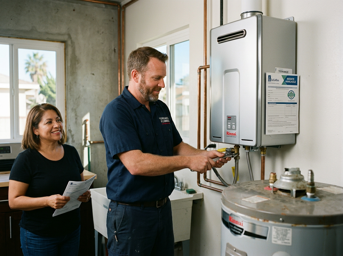 water heater replacement and repair in Courtland