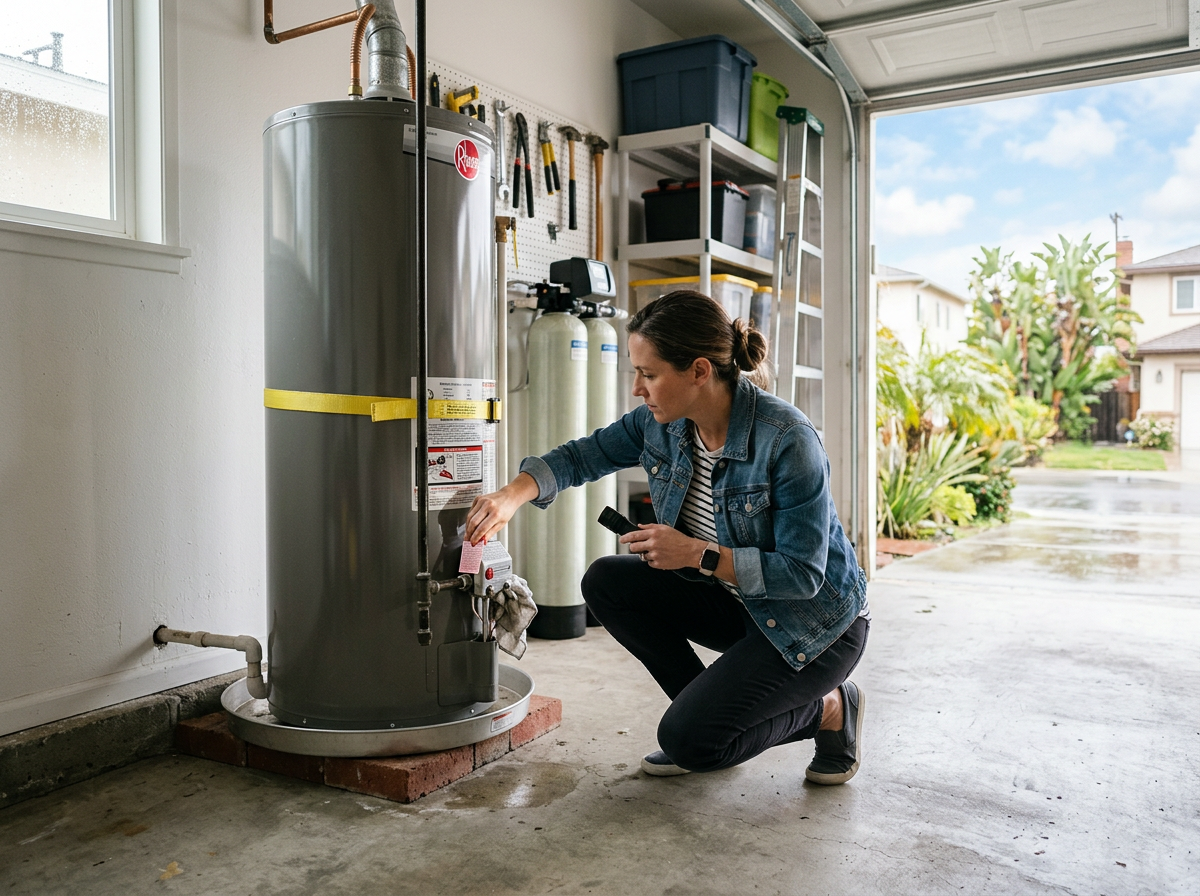 water heater replacement and repair in Ramona