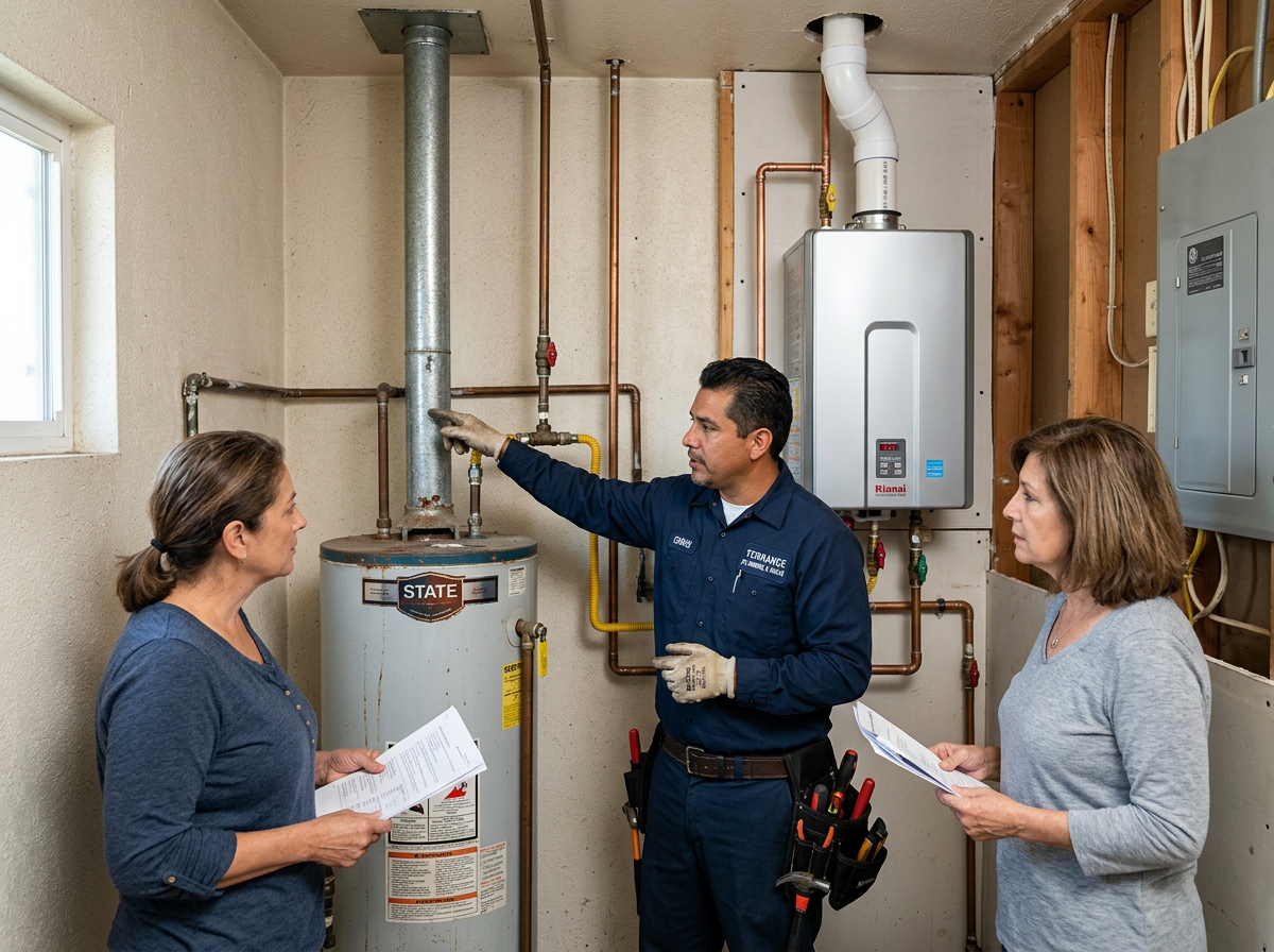 water heater replacement and repair in Rancho Santa Fe