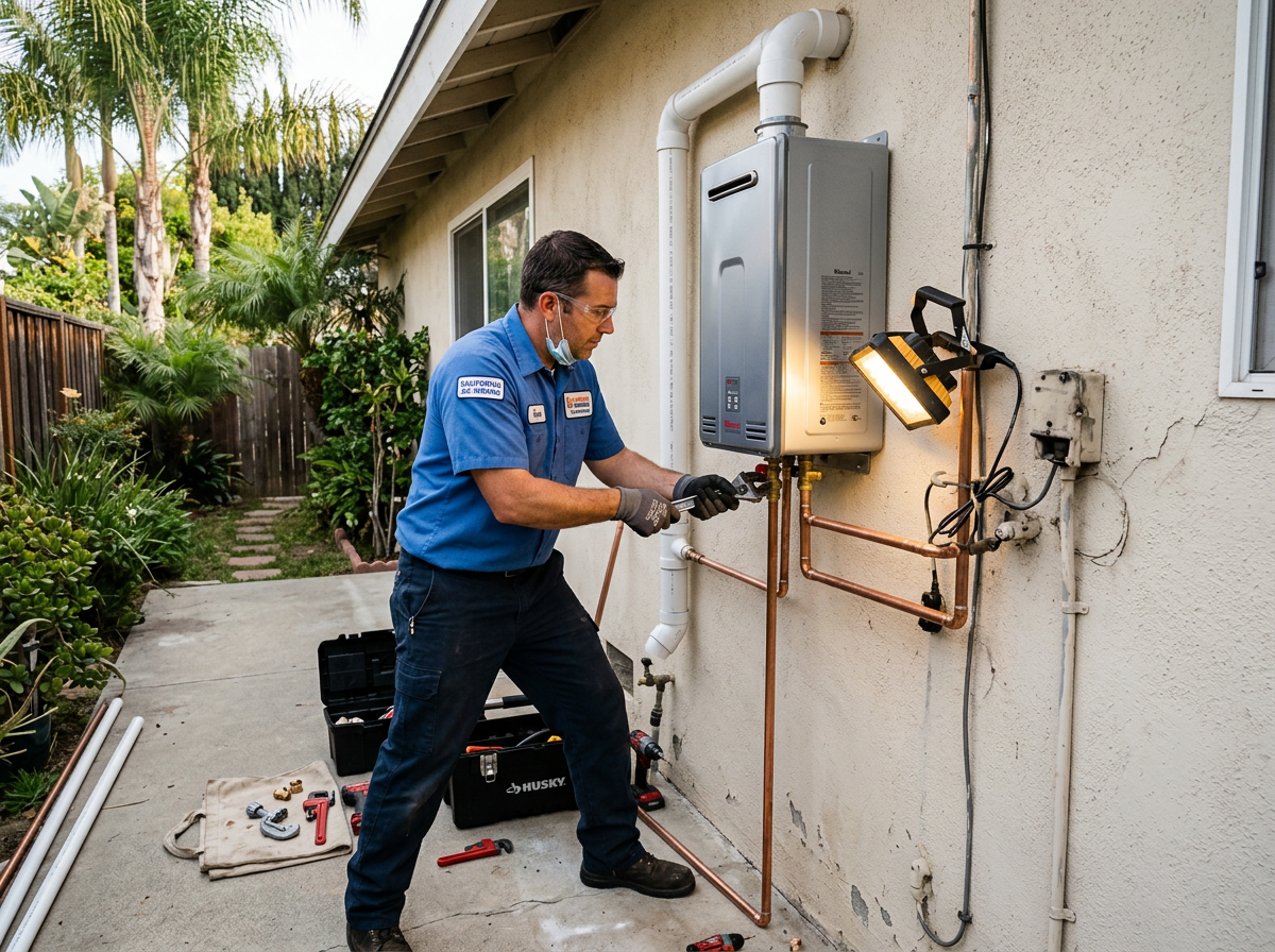 Water Heater Replacement in Victor, CA 95253